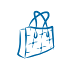 icon of a bag